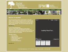 Tablet Screenshot of jadewestapartments.com